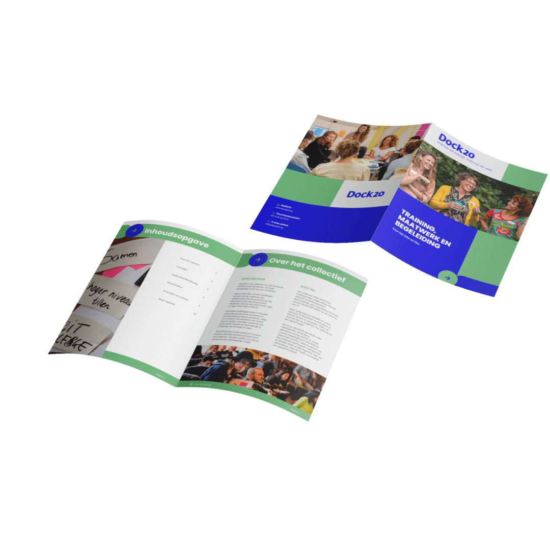 Brochure Dock20 mockup